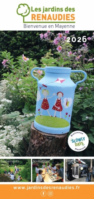 NOUVELLE SAISON POUR LES JARDINS DES RENAUDIES